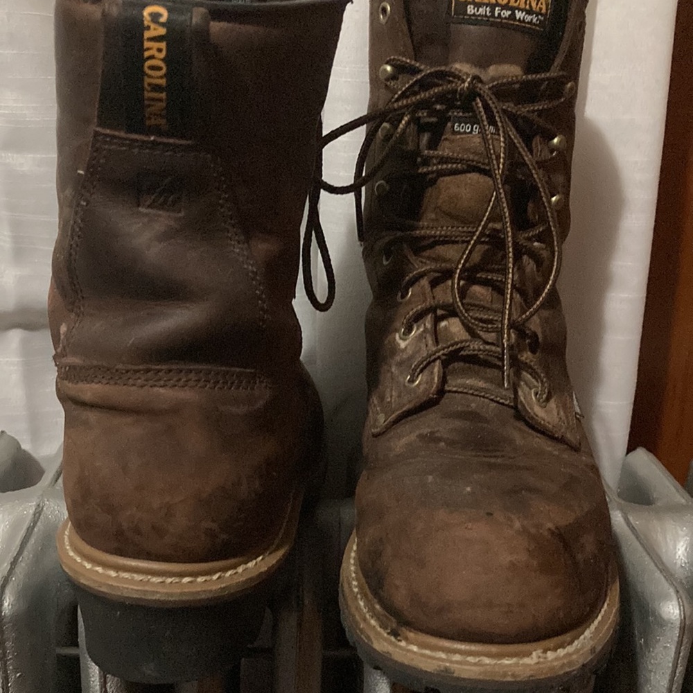 Carolina elm 8" waterproof steel toe boots